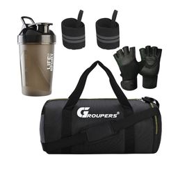 GROUPERS Printed Medium Foldable Sports or Gym Duffel Bag-image-85