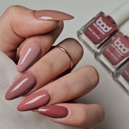 BAD COMPANY Set Of 5 No Toxin Nail Lacquer - 10 ml Each - Shade 57-61-72-74-96-2