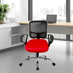 Leatherite Stretchable,Soft Fabric & Removable Mesh And Desk Office Chair Cover Sofa Fabric-32