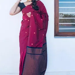 Rujave Woven Design Art Silk Kanjeevaram Saree-image-96