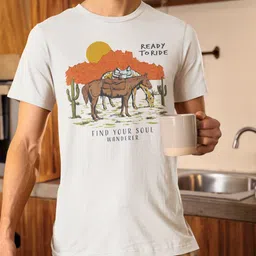 HERE&NOW Men Printed T-shirt-picture-19