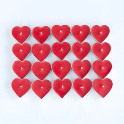 LIGHT JEWELS Red 20 Candle-23