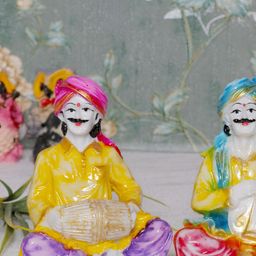 Aura Set Of 2 Curio Showpiece-5