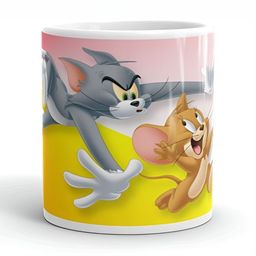 Mr UVD White & Grey Printed Ceramic Matte Mugs-picture-41