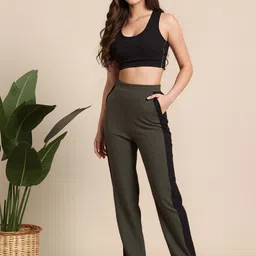 Mast & Harbour Women High-Rise Trousers-picture-12
