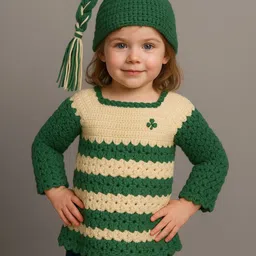 WINDROP SOLUTIONS Striped Woollen Dress-picture-6
