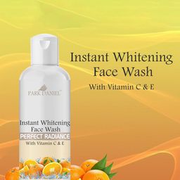 Park Daniel Set Of 3 Instant Whitening Face Wash With Perfect Radiance Vitamin C & E -100g image 2