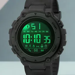 LUXURIT Men Dial & Straps Digital Watch 251-black-1