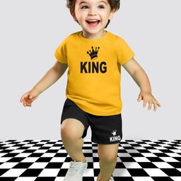 MGRS Kids-Unisex Mustard Clothing Set-image-55
