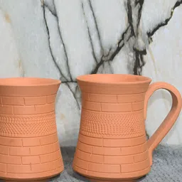 The handicraftian Terracotta ROYAL Coffee Mug Set of 2-39