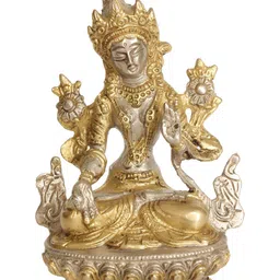 Exotic India Multicoloured Buddha Idol Showpiece-image-6