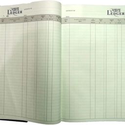 Full Canvas bound Ledger R K Full Canvas Bound Ledger 500 Pages, PACK OF 1 1-Part Ledger-image-33