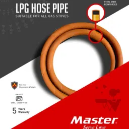 60101 Steel Wire Reinforced ISI certified LPG Hose Pipe-21