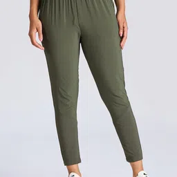 Domyos By Decathlon Women Mid-Rise Track Pants-image-42