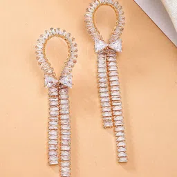 Bohey by KARATCART Contemporary Drop Earrings-10