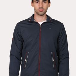 Spirit Men Polyester Lightweight Tailored Jacket with Embroidered-17