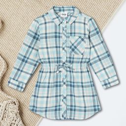 max Checked Shirt Dress-picture-37