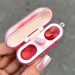 VBA Airpods Shape Long Lasting & Waterproof Glossy Lipstick-12