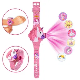 SWADESI STUFF Kids Dial & Straps Digital Multi Function Watch PROJECTOR 3D UNICORN image 4