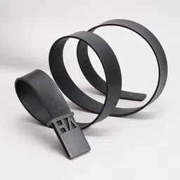 Van Heusen Men Textured Leather Belt-image-88