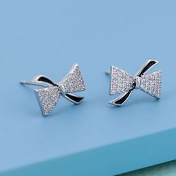Kushal's Fashion Jewellery Rhodium-Plated Zircon Studded Party Classic Studs Earrings-image-99