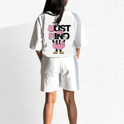 TheBTclub Unisex Oversized Printed T-Shirt With Shorts Co-Ords-image-74