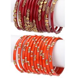 1ST TIME Red Alloy Bangle-33