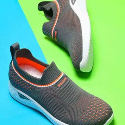 WELCOME Unisex Kids Mesh Walking Non-Marking Shoes-55
