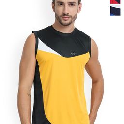 FTX Pack Of 3 Colourblocked Dry-Fit Round Neck Gym Vests 709-3_709-8_709-9-S-image-50