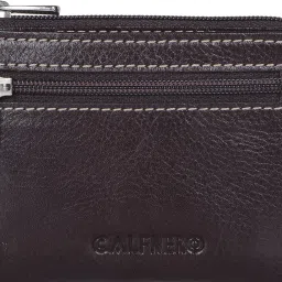 Men Casual Brown Genuine Leather Card Holder - Mini-image-83