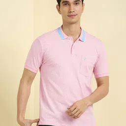 Allen Solly Men Printed Polo Collar Pockets T-shirt-image-55