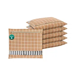 Aura Brown Set of 6 Regular Drawer Organiser Organisers-34