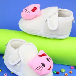 NESKA MODA Unisex Kids Cotton Booties-image-64
