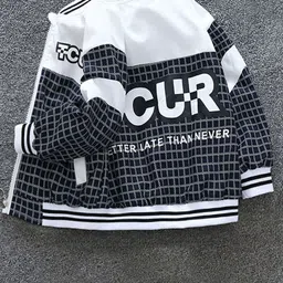 INCLUD Boys Checked Open Front Jacket image 2
