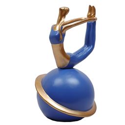 Ashnam Blue Figurine Showpiece-image-91