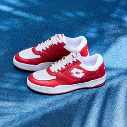 Lotto Hoop Star Urbano Men Colourblocked Lace-Up Sneakers-image-85