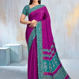 LeeliPeeri Designer Poly Chiffon Designer Saree-image-35