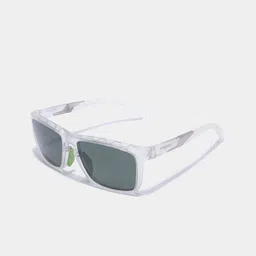 SUNGLASSIC Unisex Hawk Clear Green Polarized Rectangle TR90 Sunglasses-19