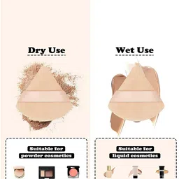 Gonegal Set Of 5 Soft Blending Puff With Pizza & Finger Puff image 4