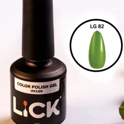 LICK UV/LED Long Lasting Gel Nail Polish - 15 ml - Green - LG 82-35