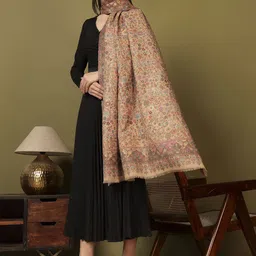 Pashmoda Women Floral Woven Design Shawl-picture-15