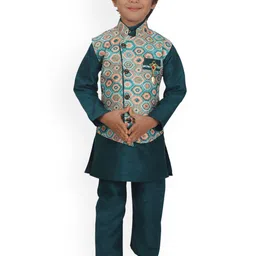 Kidotsav Boys Regular Kurta with Pyjamas-55