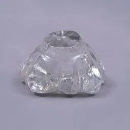 Exotic India White Small Crystal Goddess Lakshmi Charan Paduka-image-50