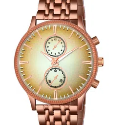DOUBLERUN Men Dial & Bracelet Style Straps Analogue Multi Function Watch H05NAMT-23 image 3