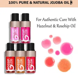 Character Gossip Glow Lip Gloss Oil 5.4g- Ruby Glow - 005 image 4