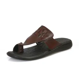 Auserio Men PU Round Toe Textured Sandals-picture-36