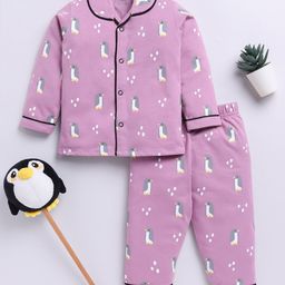 Clt.s Unisex Kids Printed Night suit-image-98