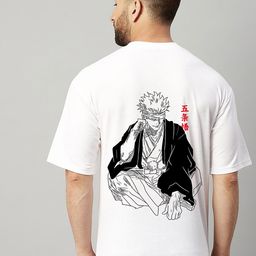 Jack Paris Men Anime Printed Cotton T-shirt-image-23