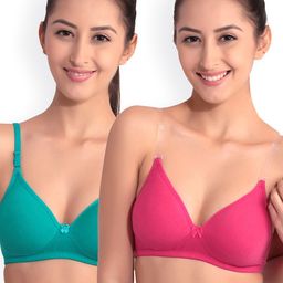 Floret Pack of 2 Full-Coverage T-shirt Bras F 20560-2