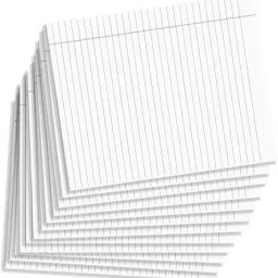 Freedy A4 Size one Side Ruled White Sheet (Pack of 100 sheets) Project/Assignment/Practical/Homework(A4-100 Sheet OSR White A4 90 gsm Multipurpose Paper-image-0